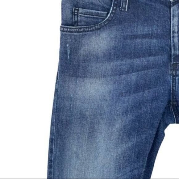 Sisley helsinki super skinny fit jeans Size W30 L31-hemmed Distressed - Picture 5 of 15